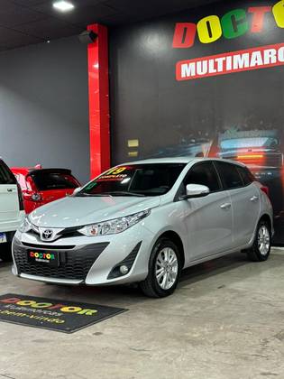 TOYOTA YARIS 1.3 16V FLEX XL PLUS TECH MULTIDRIVE TOYOTA YARIS 1.3 16V FLEX XL PLUS TECH MULTIDRIVE